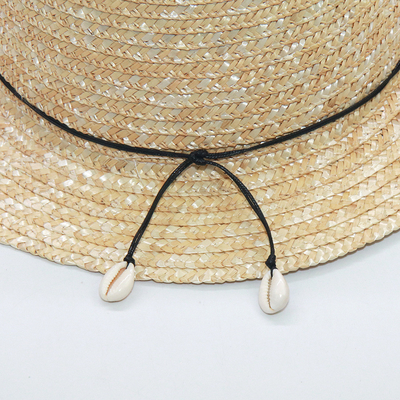 New Parent-Child Straw Shell Decoration Holiday Beach Straw Hat