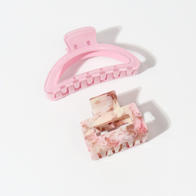 Acetic acid  French hair clip Ponytail shark clip 4pcs one set