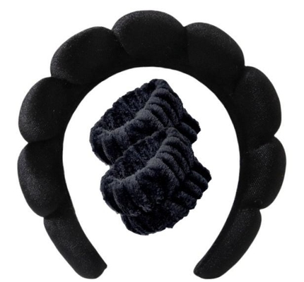 Face washing makeup headband set SPA hair band 3pcs one set