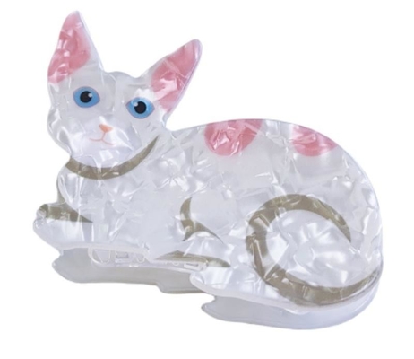 Acetic acid  shark clip Cute Cat Hair Clip