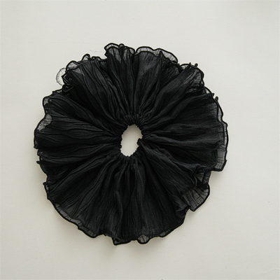 New Wrinkle Scrunchie Large Edge Hair Rope