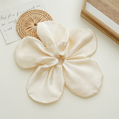 Large Flower Hair Scrunchie Summer Hair Tie