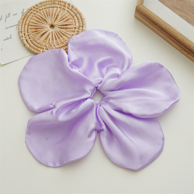 Large Flower Hair Scrunchie Summer Hair Tie