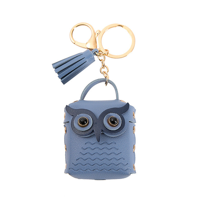 Creative Mini Bag Cute Leather Owl leather Bluetooth Earphone bag