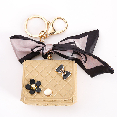 Bluetooth earphone bag small leather fragrance purse