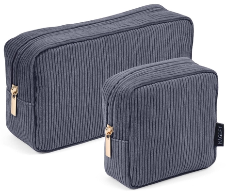 Toiletry bag Makeup bag Corduroy Hold bag