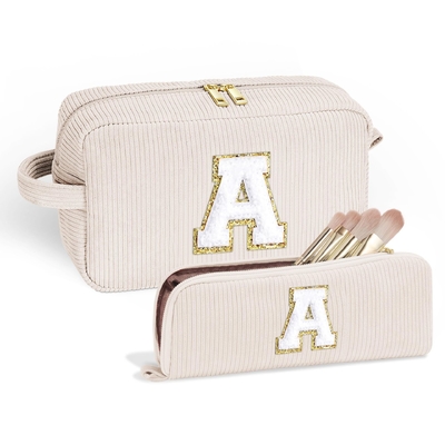 2pcs one set large capacity portable toiletry bag