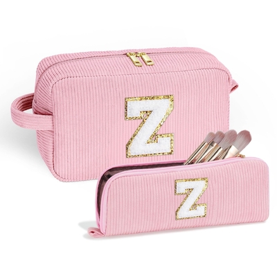 2pcs one set large capacity portable toiletry bag