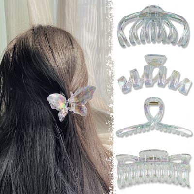 Pearl mermaid clip Magic big shark clip
