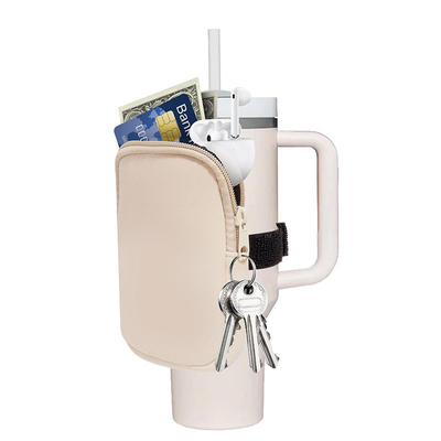 Promotional Vacuum Cup Coin Purse ID bag Portable Bottle Storage Bag