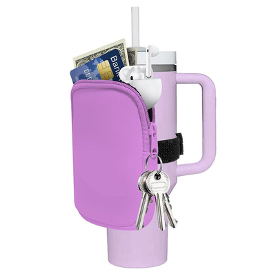 Promotional Vacuum Cup Coin Purse ID bag Portable Bottle Storage Bag