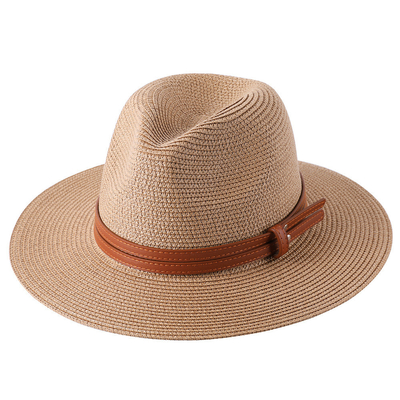 Women's  Straw Hat Foldable Panama Sunshade Hat Beach Hat