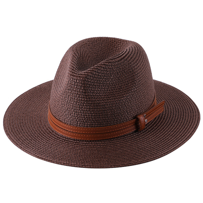 Women's  Straw Hat Foldable Panama Sunshade Hat Beach Hat