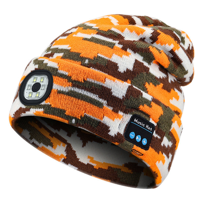 Bluetooth LED Lighting Hat Wireless Music Beanie Hat