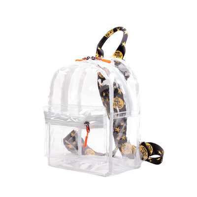 Transparent backpack Waterproof pvc shoulders bag