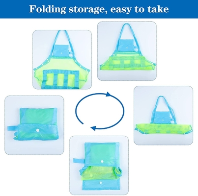 Customized Children'S Large-Capacity Storage Bag Sundries Storage Mesh Beach Bag
